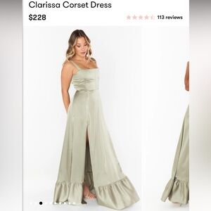 Show me your mumu Clarissa corset dress